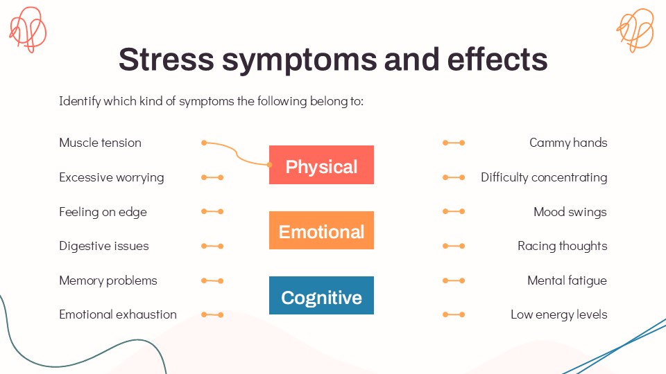 Free Student Stress Management Presentation Theme 27