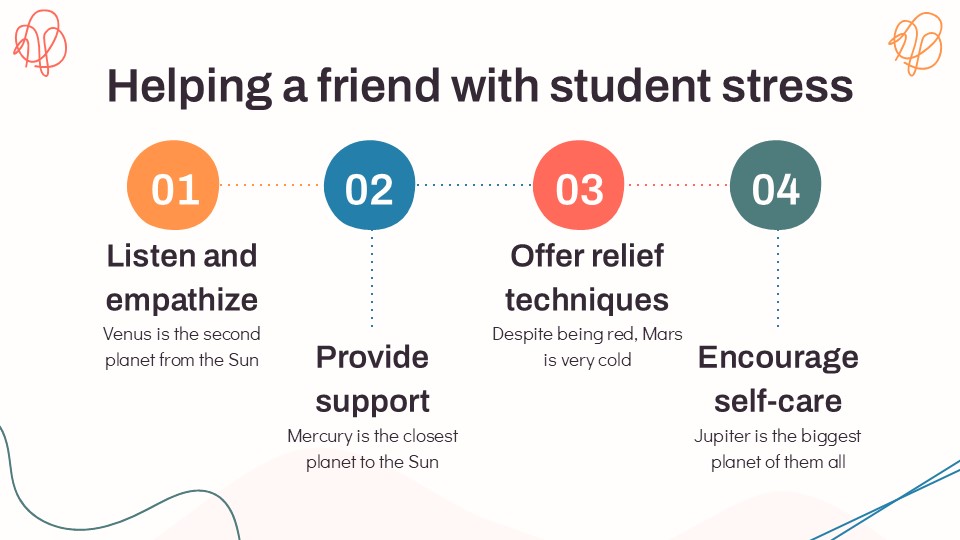 Free Student Stress Management Presentation Theme 32