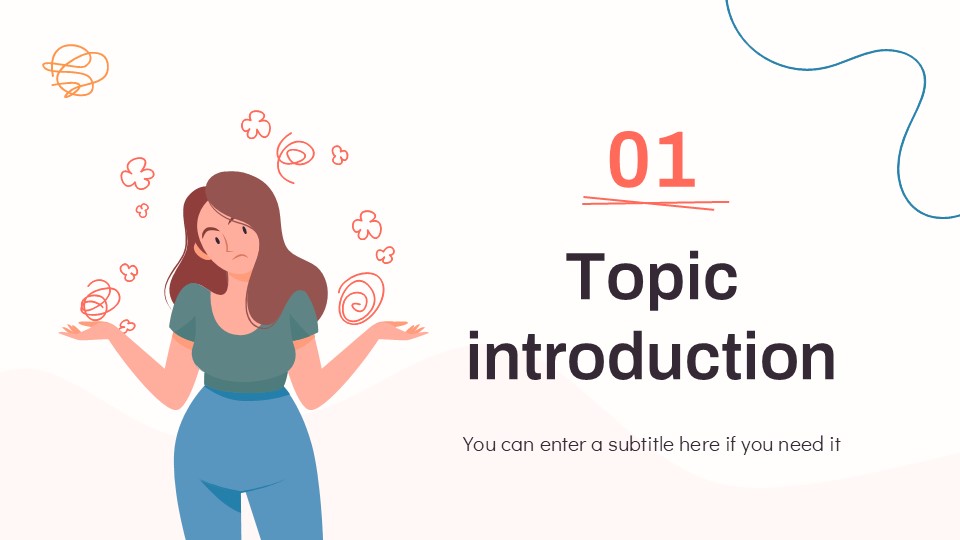 Free Student Stress Management Presentation Theme 4