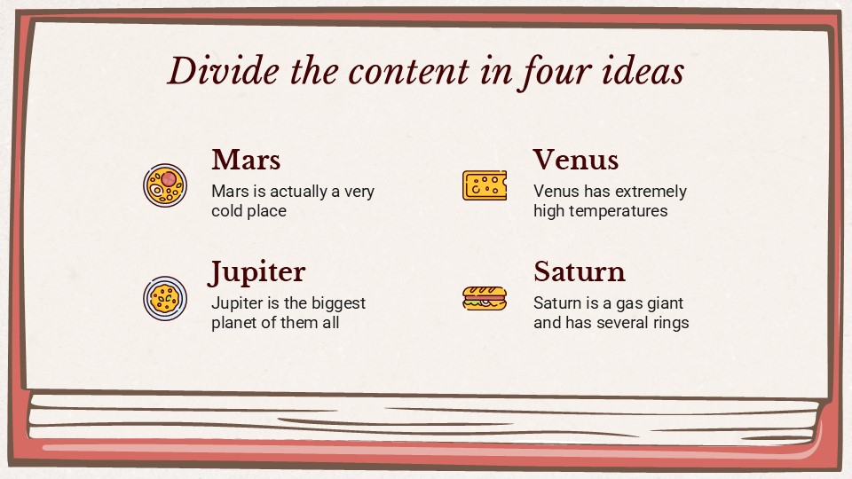 Free Vintage Recipe Book Powerpoint Template 9