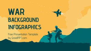 Free War Background Infographics For Powerpoint And Google Slides 1