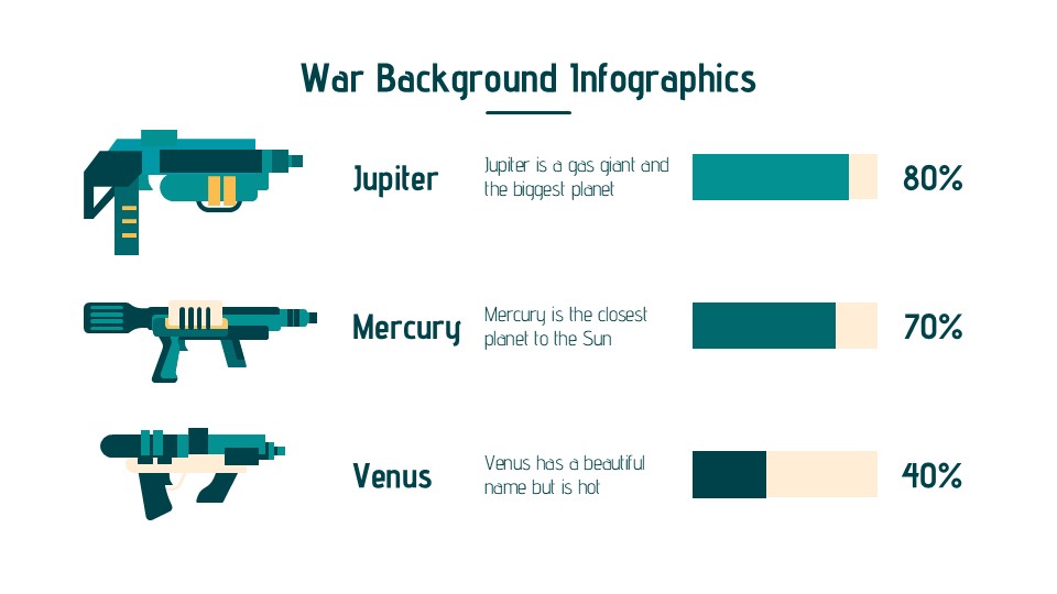 Free War Background Infographics For Powerpoint And Google Slides 18