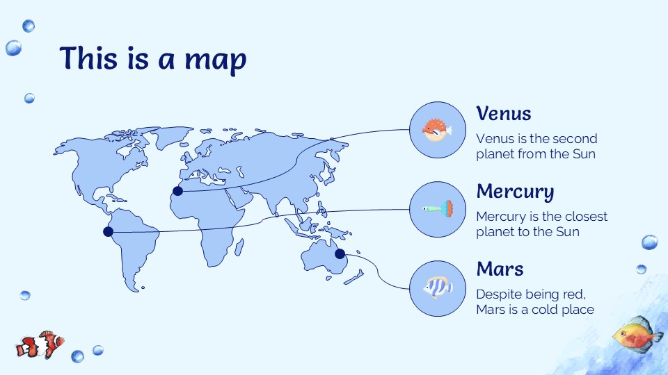 Free Watercolor Ocean Presentation Theme 22