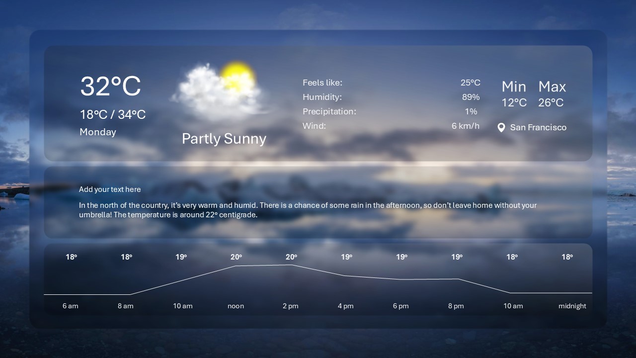 Free Weather Tomorrow Powerpoint Template 3