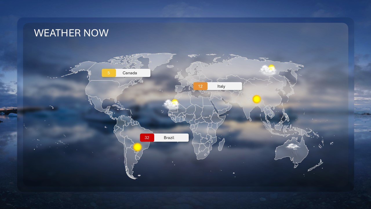 Free Weather Tomorrow Powerpoint Template 6