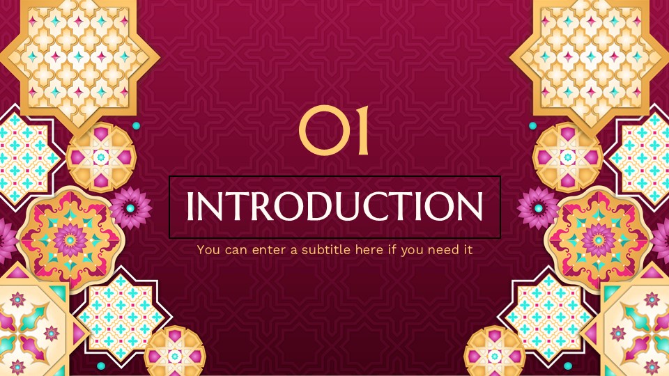 Free World Arabic Language Day Presentation Theme 4