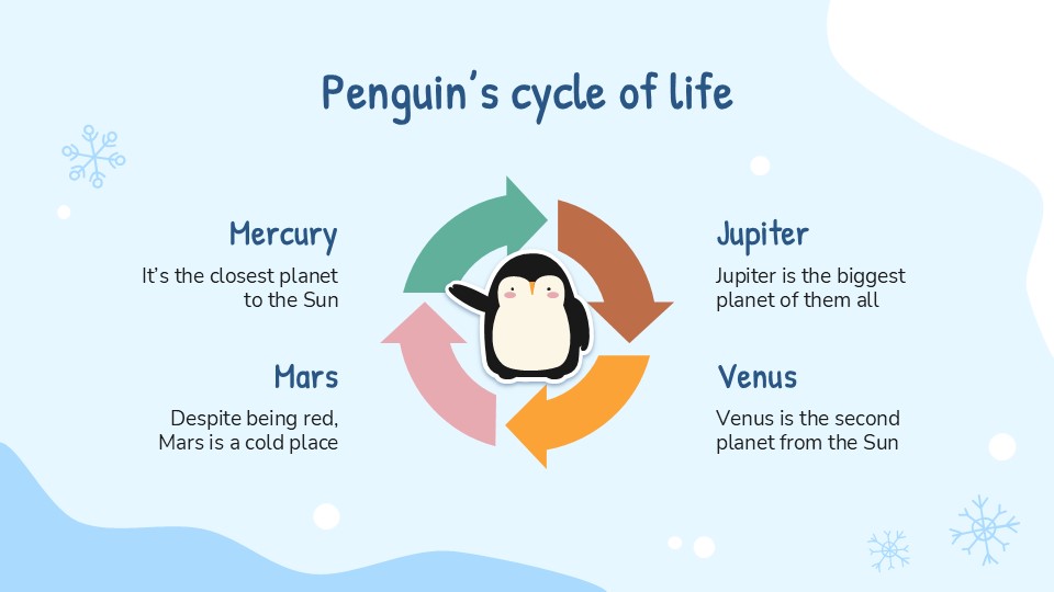 Free World Penguin Day Presentation Template 15