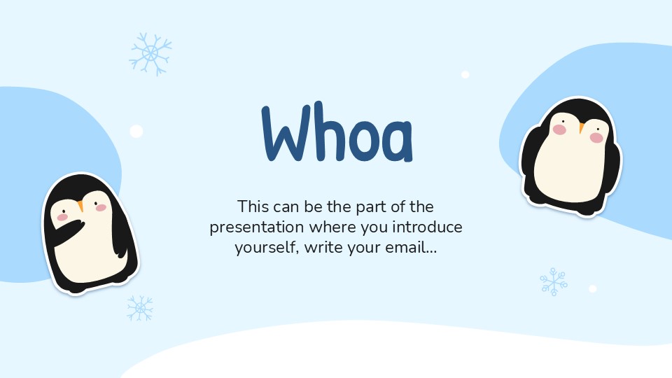 Free World Penguin Day Presentation Template 3