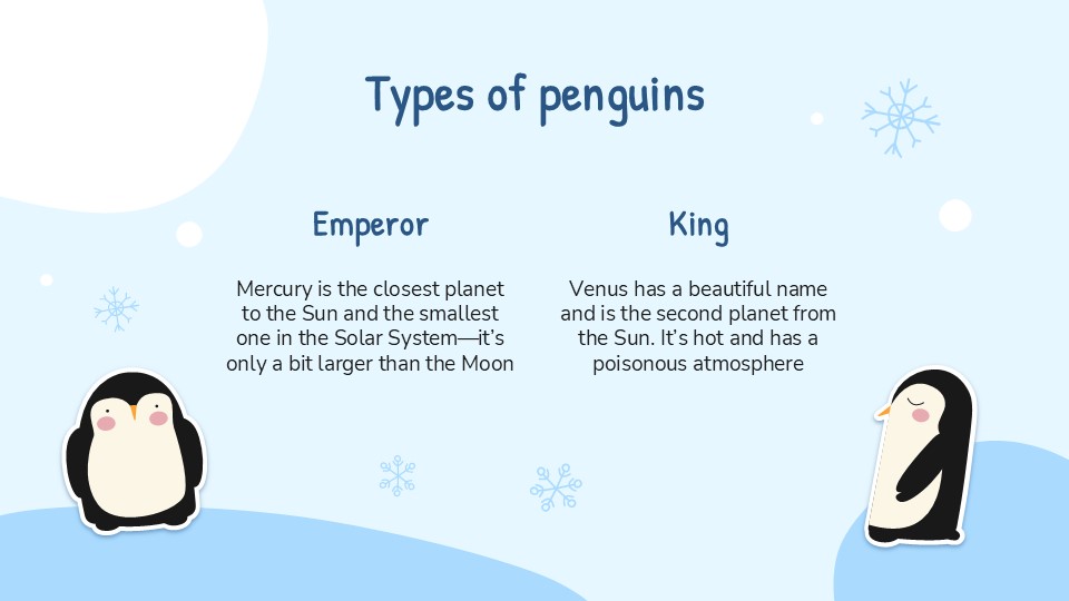Free World Penguin Day Presentation Template 5