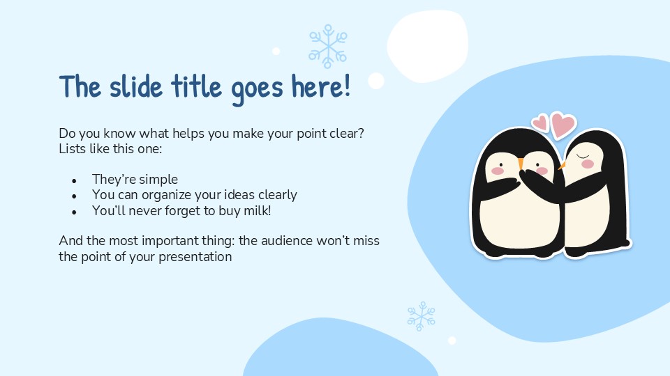 Free World Penguin Day Presentation Template 7