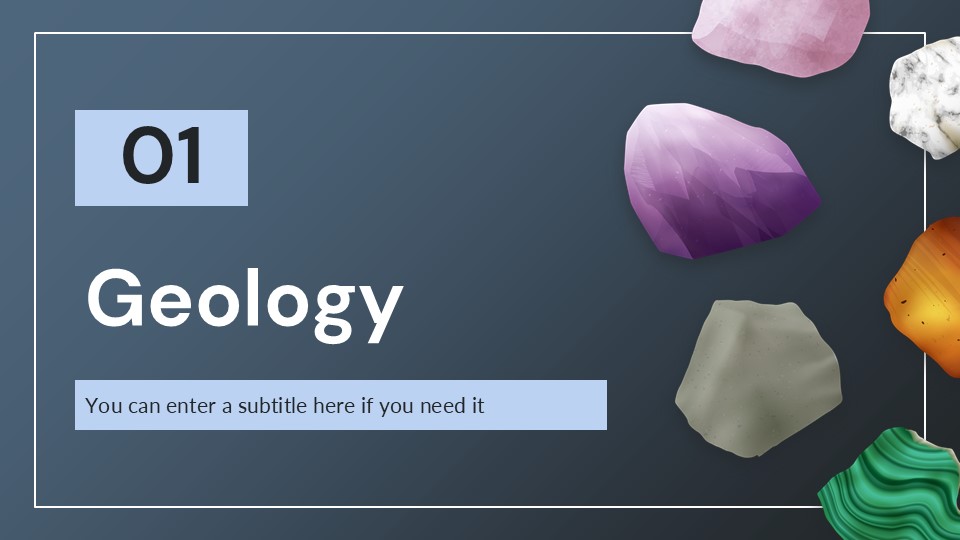 Geology And Minerals Sciences Major For College Presentation 4