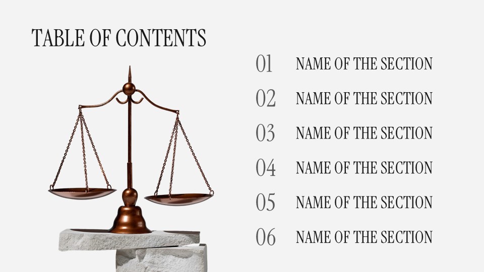 Law And Justice Presentation Theme 2