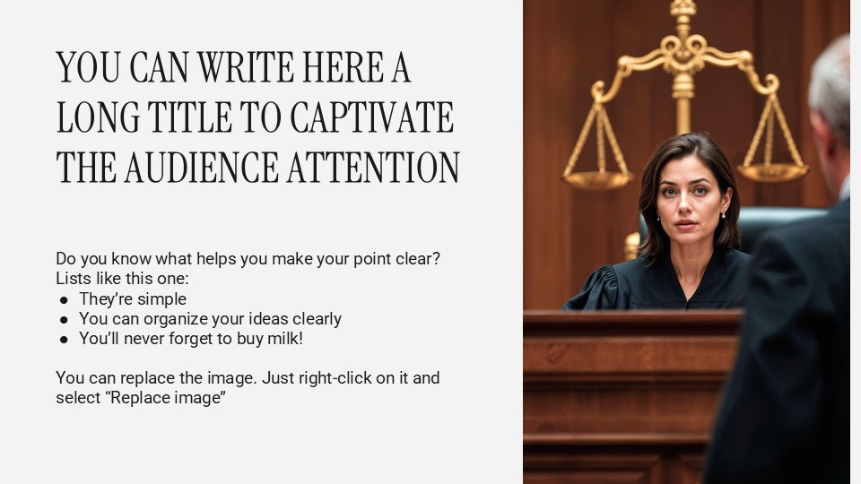 Law And Justice Presentation Theme 3