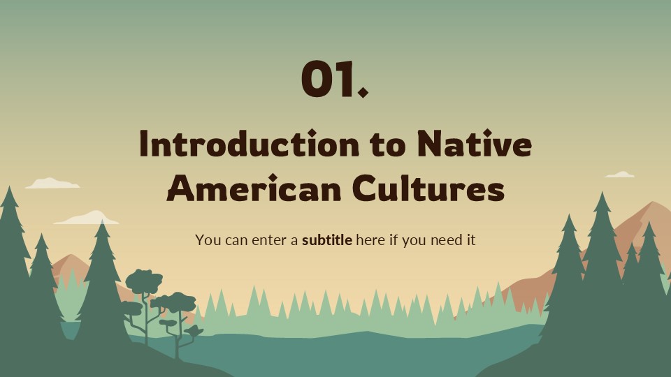 Native American Cultures Presentation 4