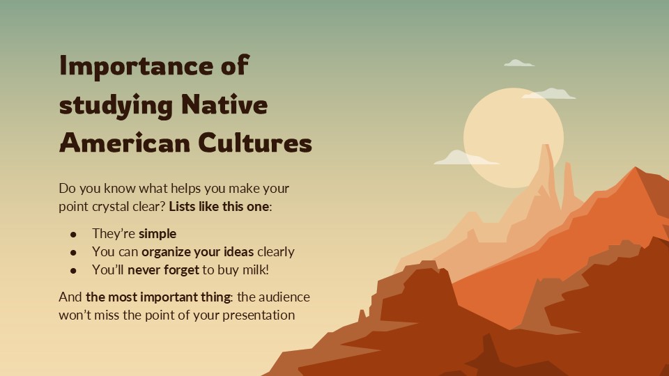 Native American Cultures Presentation 6