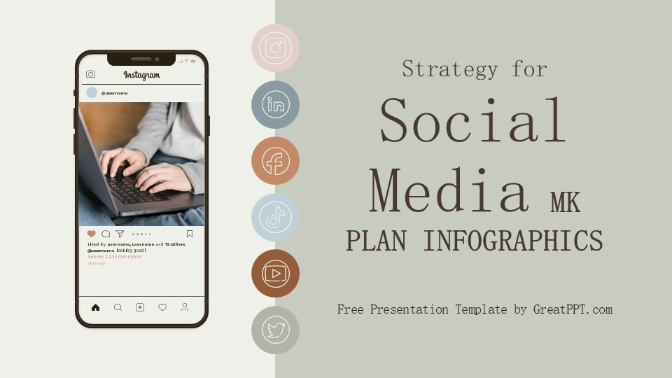 Strategy For Social Media Mk Plan Infographics 1