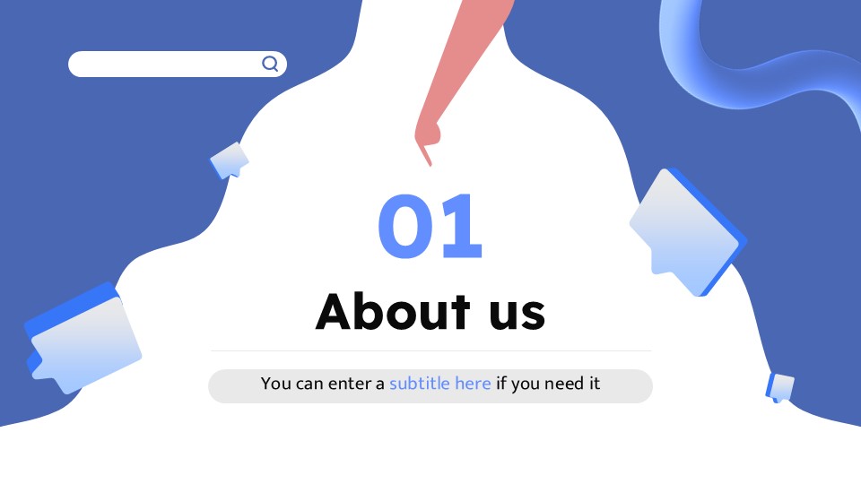 The Social Media Anniversary Presentation Template 8