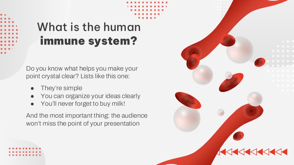 White Blood Cells And The Body's Defense Presentation Theme 7