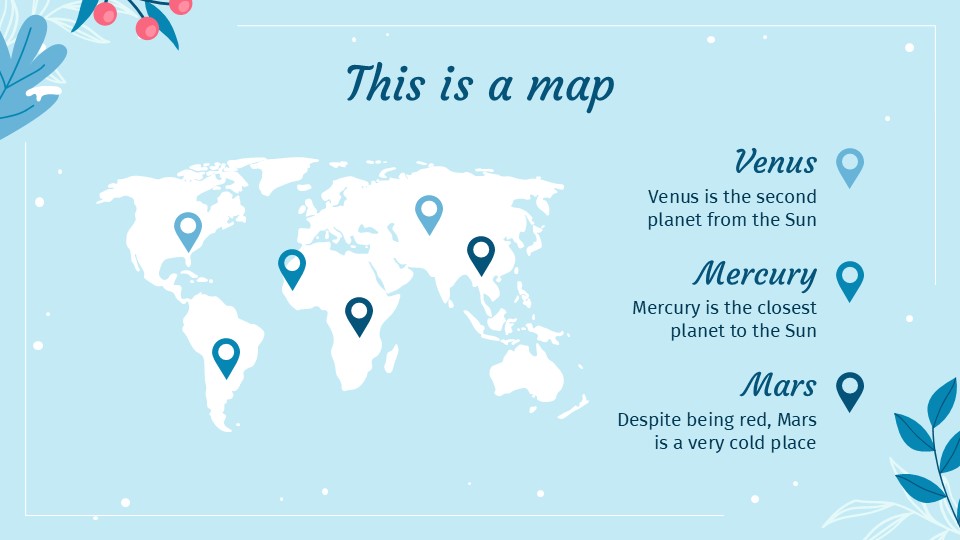 Winter Background Powerpoint Template 22