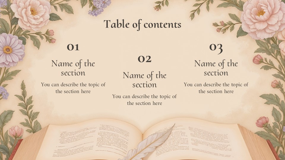 World Poetry Day Powerpoint Template 2