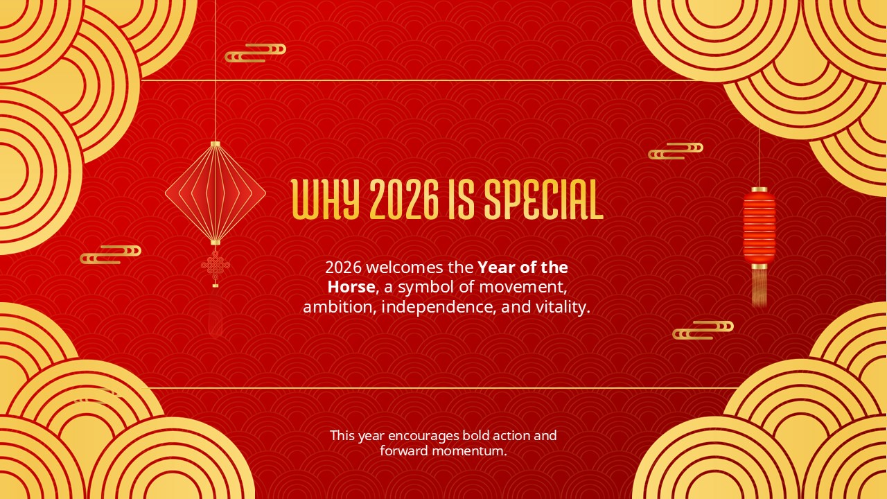 Free 2026 Chinese New Year Powerpoint Template 4