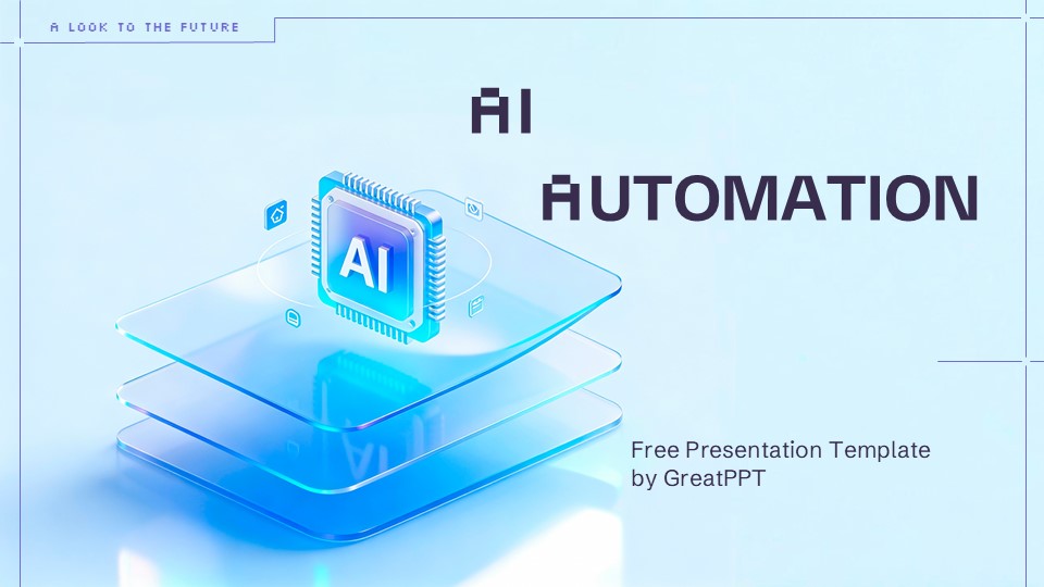 Free Ai Automation Presentation Theme 1