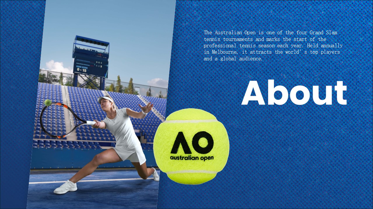 Free Australian Open Presentation Theme 3