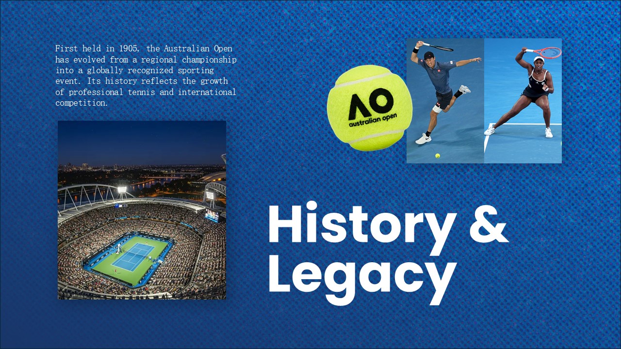 Free Australian Open Presentation Theme 5