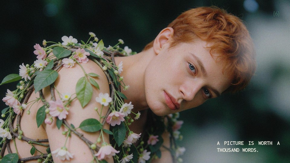 Free Botanical Aesthetic Presentation Theme 6