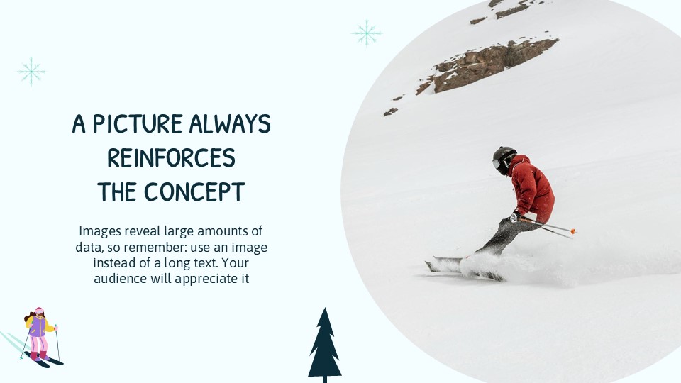 Free Canadian Skiing Season Presentation Theme 14