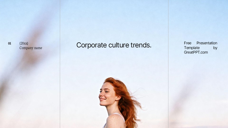 Free Corporate Culture Trends Presentation Theme 1