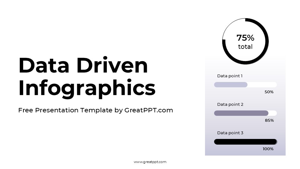Free Data Driven Infographics For Powerpoint And Google Slides 1