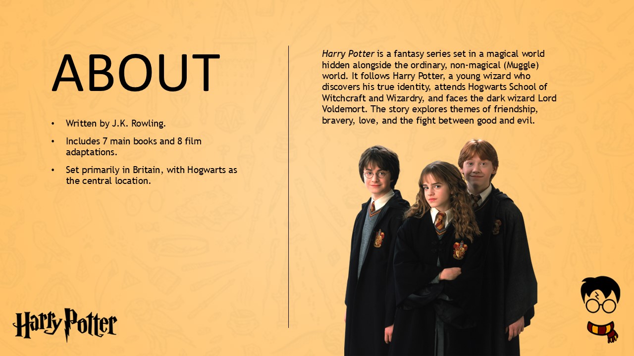 Free Harry Potter Powerpoint Template And Google Slides Theme 3
