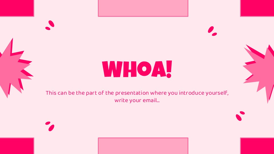 Free Lovely Candy Hearts Presentation Theme 3