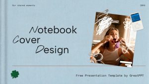 Free Notebook Cover Design Presentation Theme 1