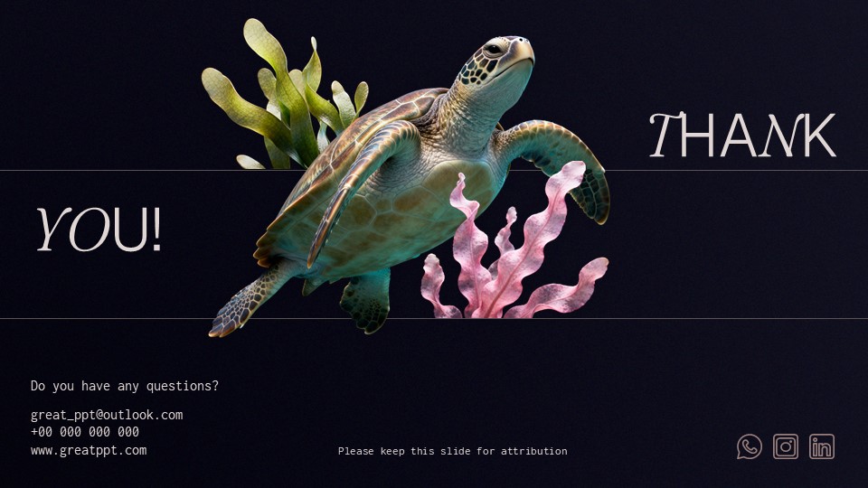 Free Ocean Conservation Presentation Theme 9