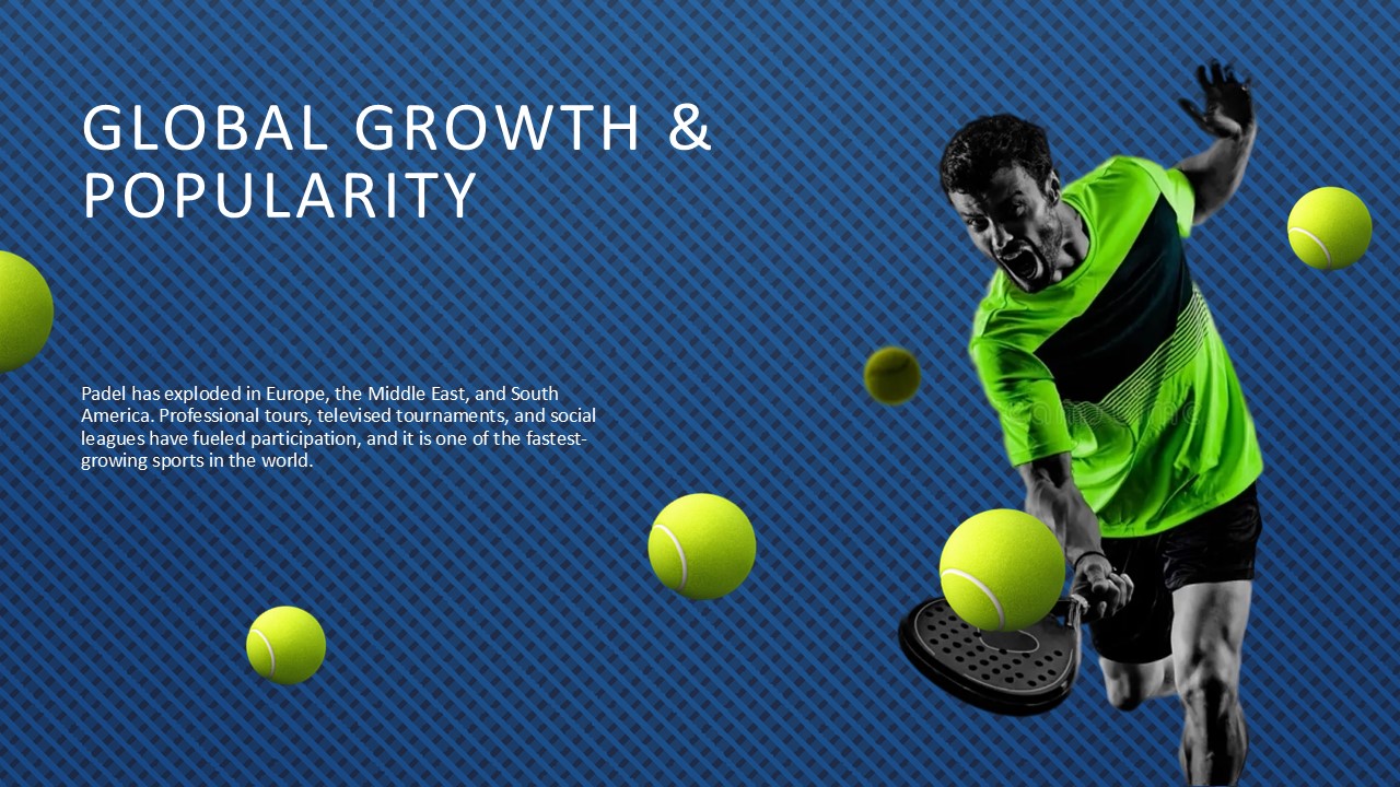 Free Padel Powerpoint Template And Google Slides Theme