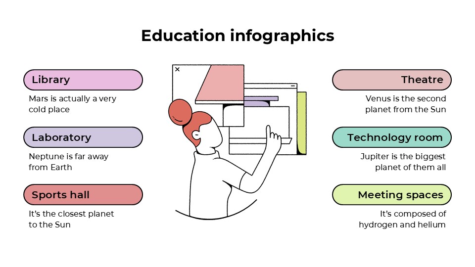 Free Professional Education Infographics For Powerpoint 4
