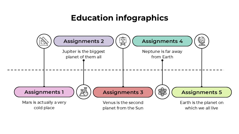 Free Professional Education Infographics For Powerpoint 6