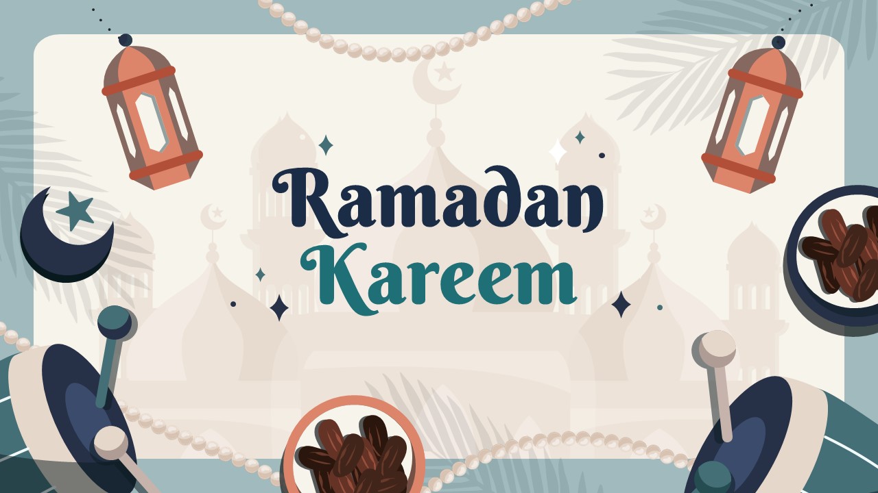 Free Ramadan Kareem Powerpoint Template 1