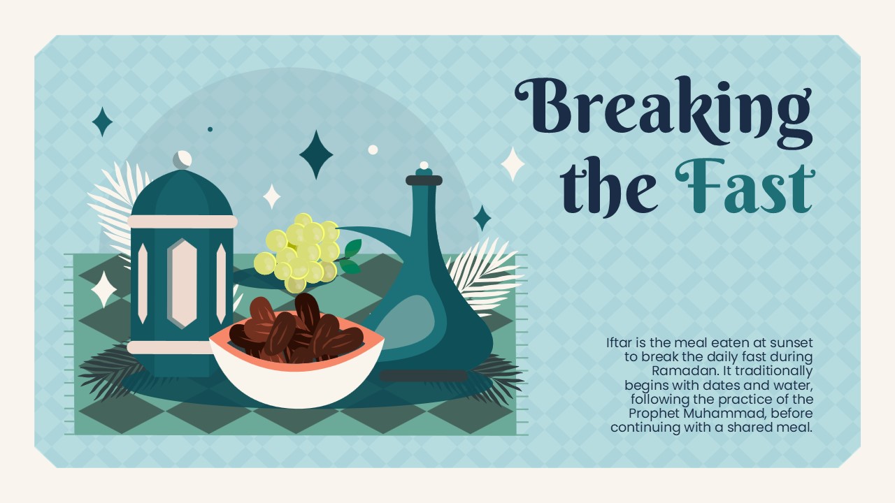 Free Ramadan Kareem Powerpoint Template 6