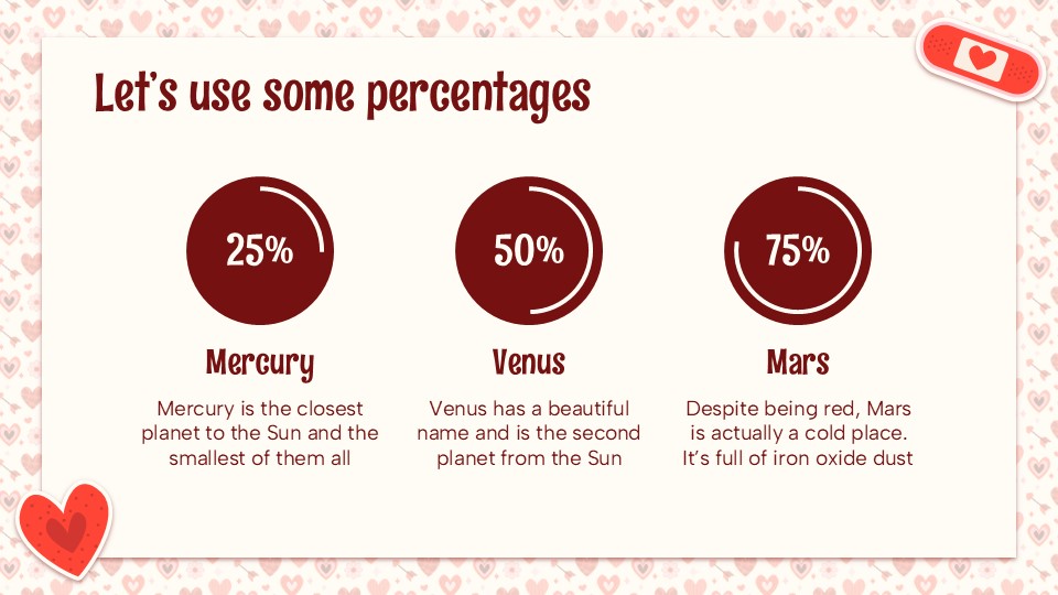 Free Valentine Hearts Presentation Theme 17