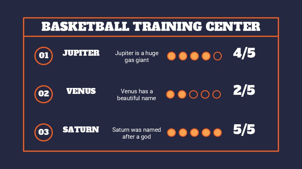 Basketball Training Center Infographics 29
