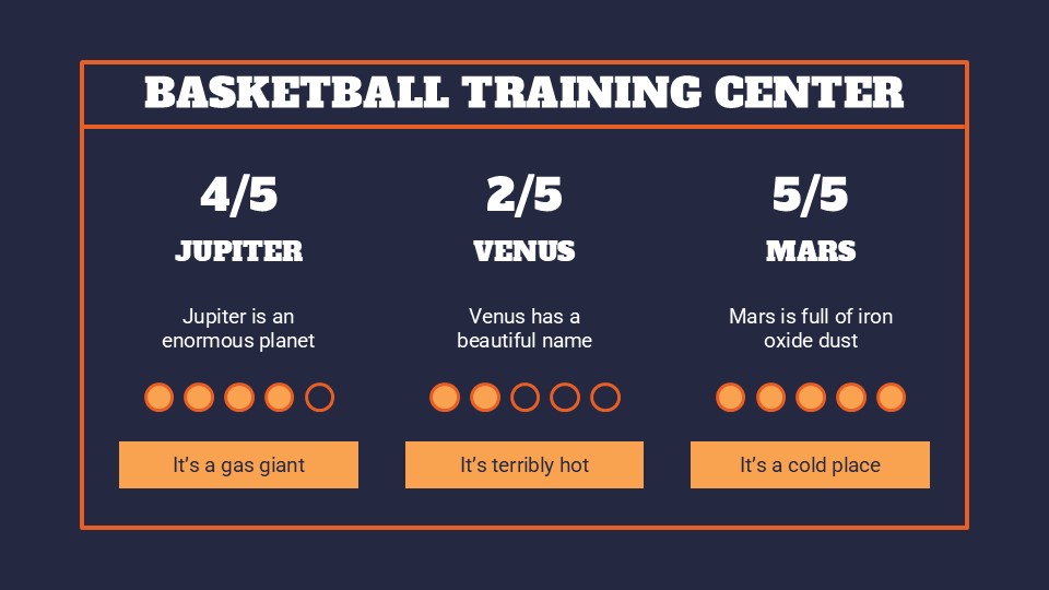 Basketball Training Center Infographics 3