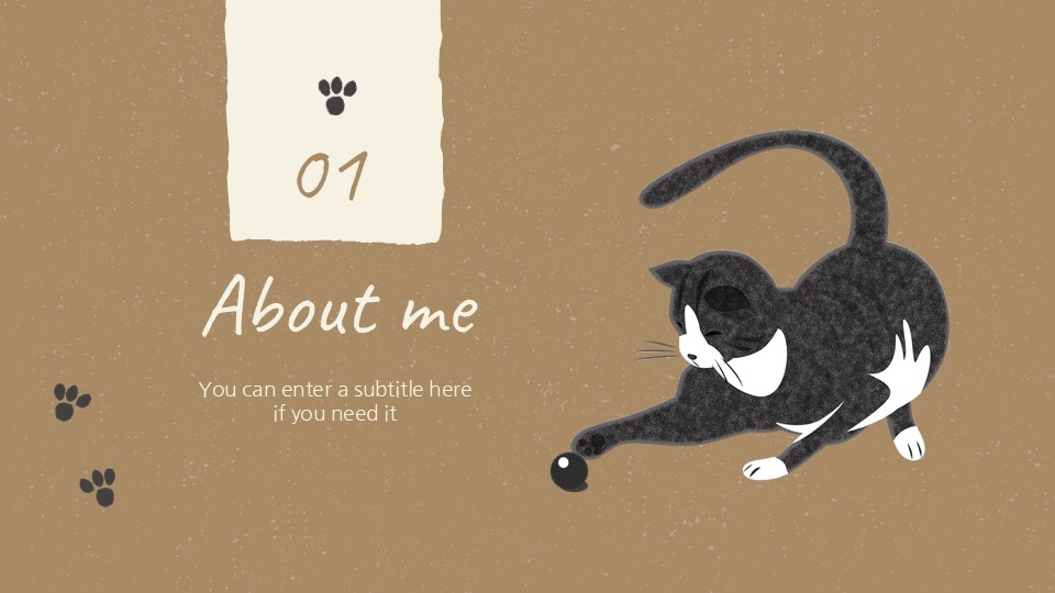 Cat Illustrator Portfolio Presentation 5