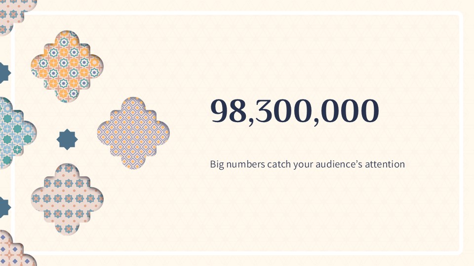 Free Arabic Culture Lesson Presentation Theme 11