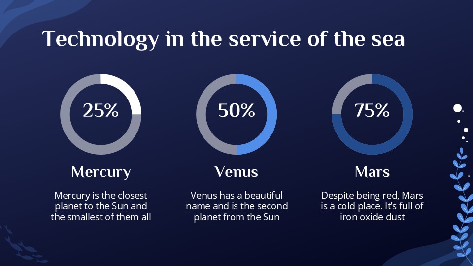 Free Beautiful Ocean Presentation Theme 17