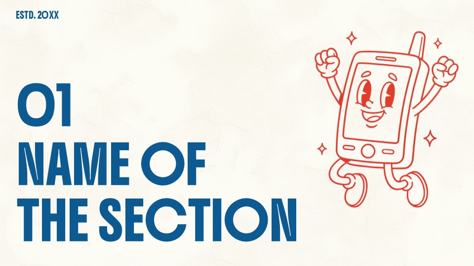 Free Cartoon Style Powerpoint Template 4