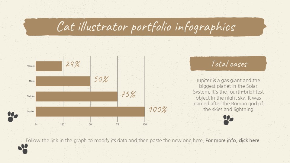 Free Cat Illustrator Portfolio Infographics 7