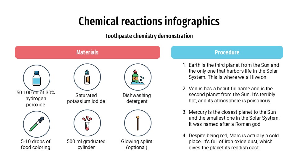 Free Chemical Reactions Infographics For Ppt 22